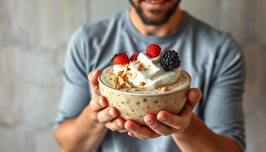 Nutty pudding recipe with fresh berries in a photorealistic setting.