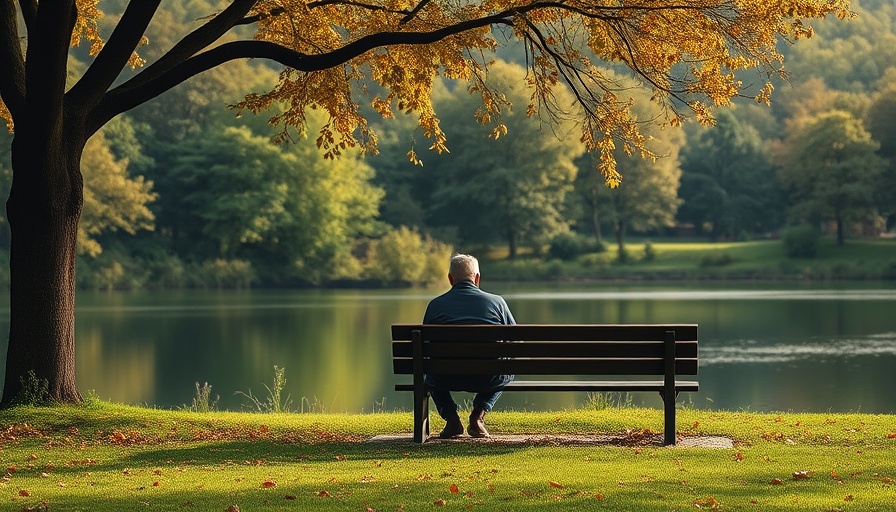 Solitary person in nature for California mental health support solutions.
