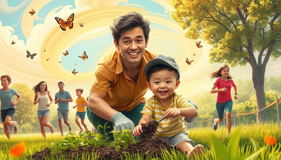 Joyful gardening scene illustrating wellness profile improvement.