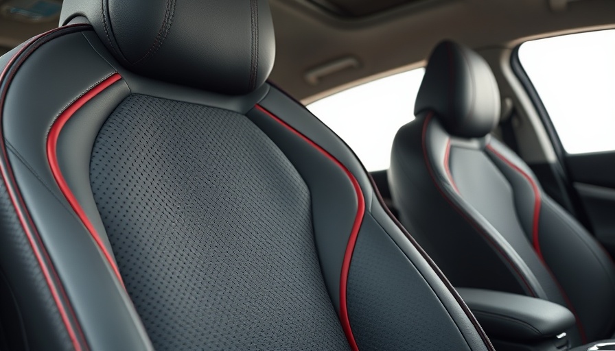 Modern car seat with diamond stitching and ergonomic design