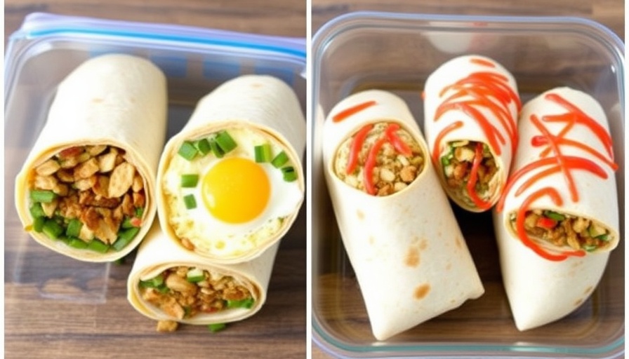 Meal Prep Breakfast Burritos (Freezer Friendly)