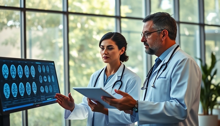 Doctors on demand discussing mental wellness with digital tools.