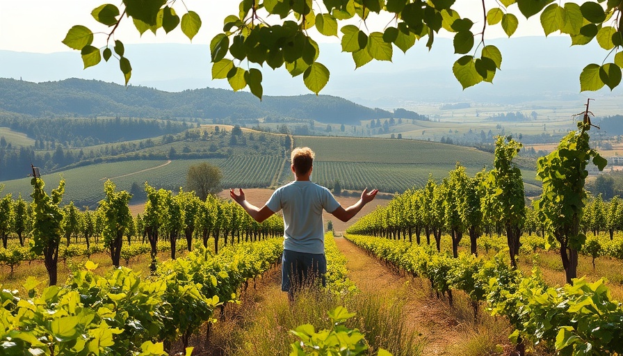 Spiritual Renewal Program at Sonoma Adventist College featuring meditation in vineyards.
