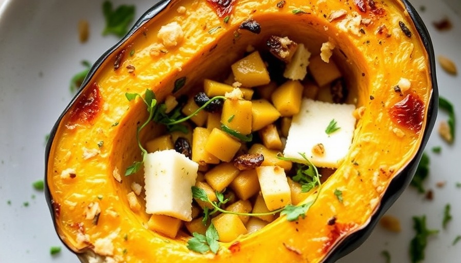 Herb-Roasted Acorn Squash (With Parmesan)