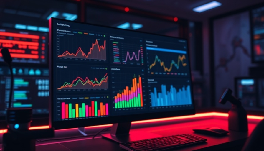 Colorful dashboard with analytics data for Google Core Web Vitals CrUX Dashboard Retirement.