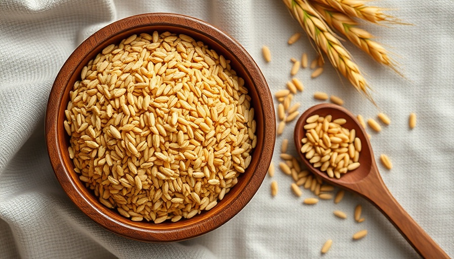 Golden wheat germ in a bowl, representing spermidine benefits for men's health.