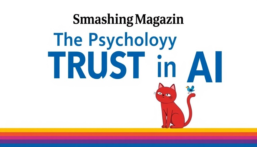Trust in AI Systems article cover with modern design