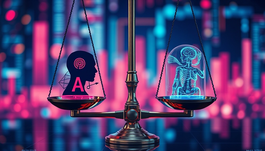 Abstract image showing balance between AI and human control in Google Ads.