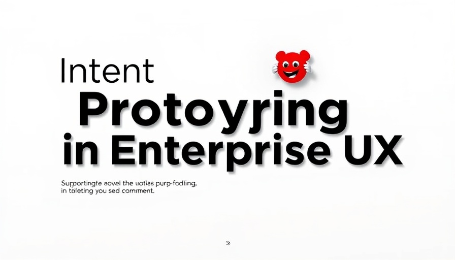 Intent prototyping article on enterprise UX design in Smashing Magazine.