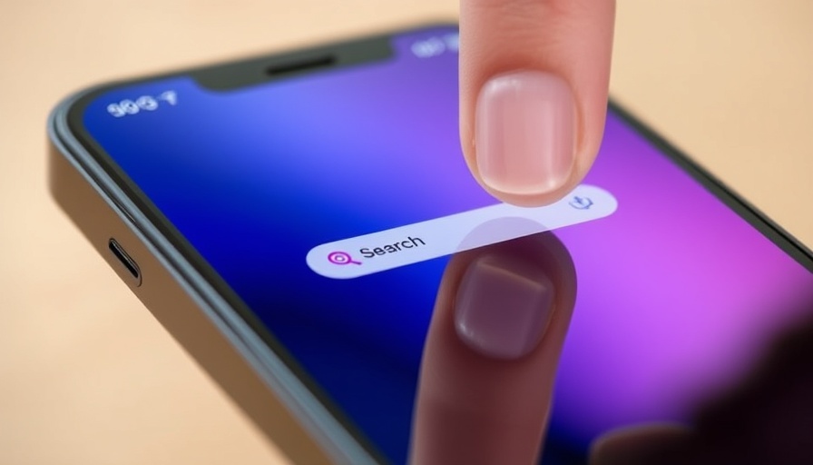 Smartphone screen displaying Google Search Live for Real-Time Visual Search interface.