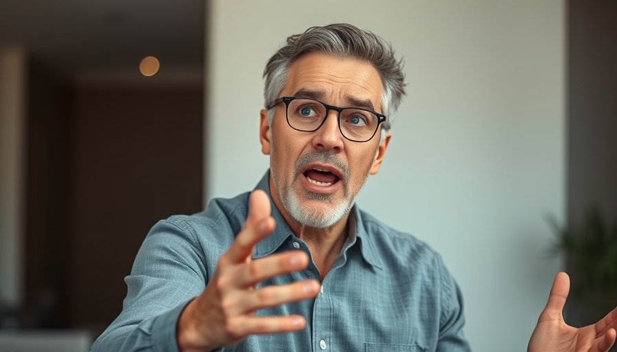 AI and Junior Jobs: Man discussing engagement in a video call.