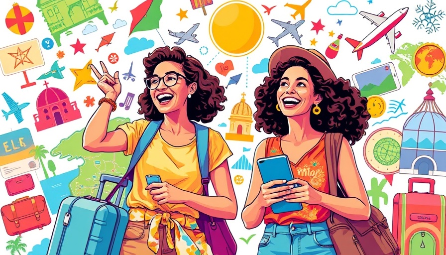 NBNIM session travel experiences infographic with diverse women.