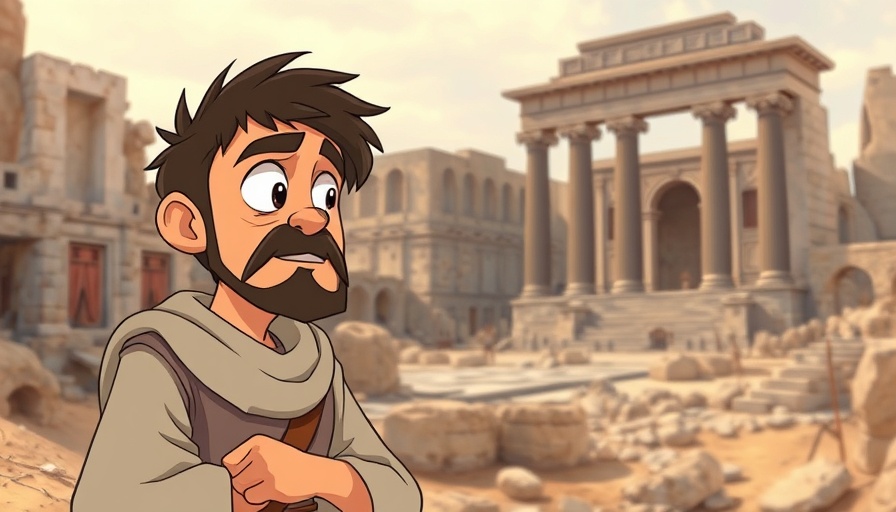 Animated Nehemiah planning to rebuild faith community
