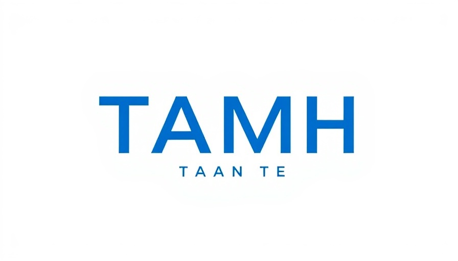 Logo with 'TAMH' text about men's health.