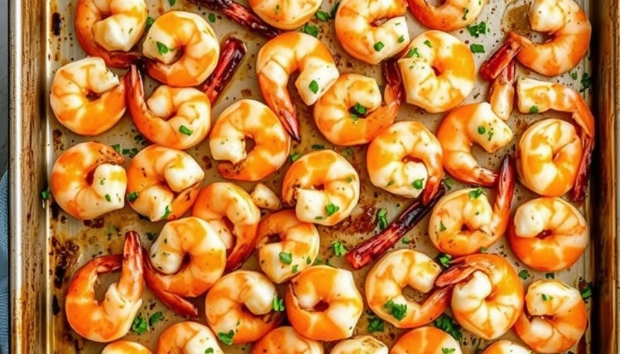 Sheet Pan Honey Garlic Shrimp