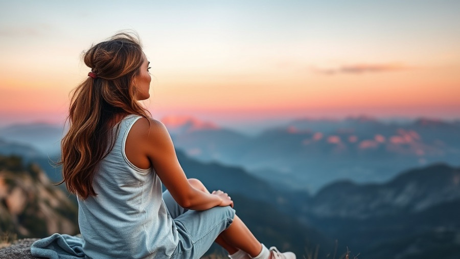 Peaceful woman enjoying sustainable holidays in South Tyrol's nature.