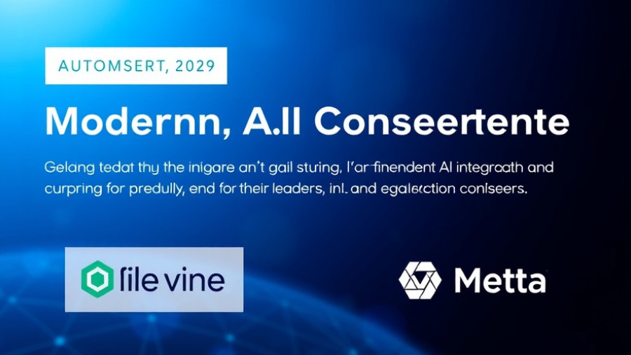 AI in podcasting: Conference on AI in legal departments by Filevine and Meta.