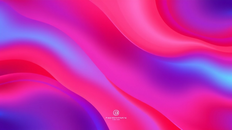 Colorful abstract gradient highlighting podcast benefits for businesses.