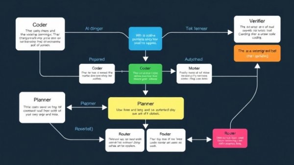 AI learning platform flowchart detailing coding and verification process