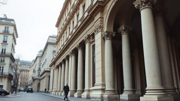 Louvre exterior showcases architecture; learn about Louvre ticket prices for non-European visitors.