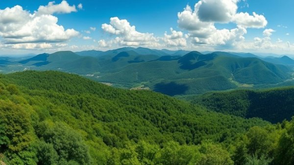 Breathtaking view of the Carpathians in Romania, highlighting sustainable experiences.
