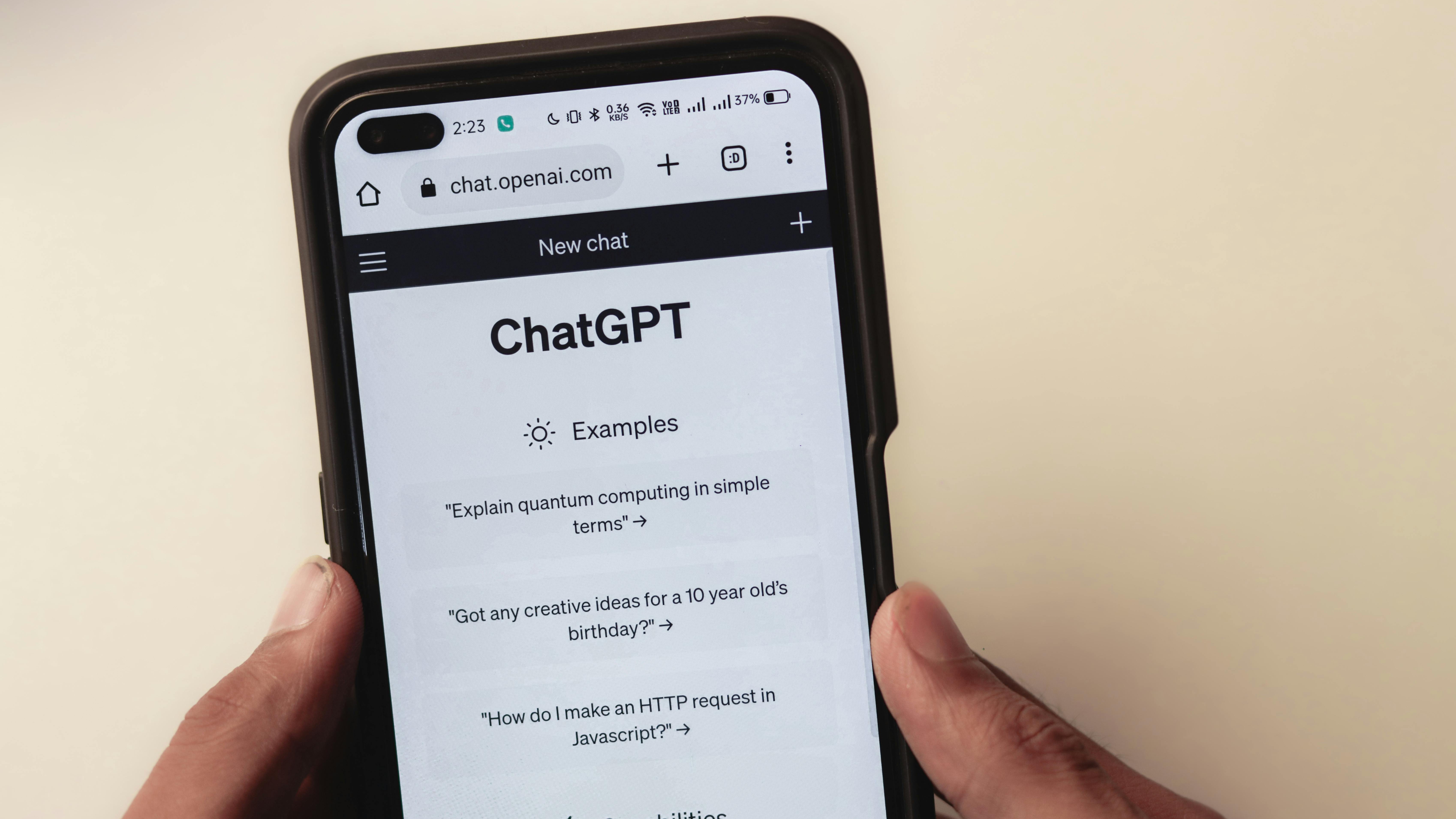 Chat GPT Networking icon on a red background.