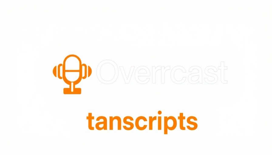 Overcast transcripts for podcasts question on orange icon