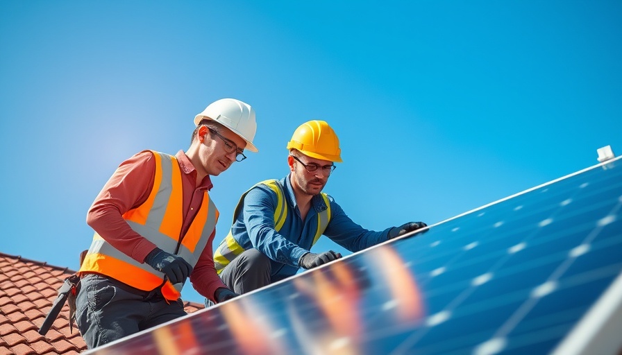 Ariya Finergy Solar Solutions funding installation on a rooftop.