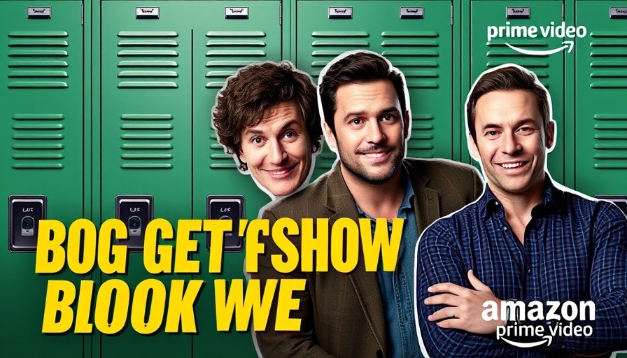 New Heights on Amazon Prime Video promotional graphic with green lockers.
