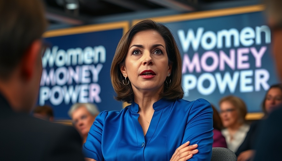 Focused woman discussing attracting capital to Africa.