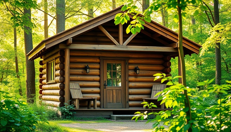 Sustainable tourism in the Mekong: Eco-friendly cabin in forest.