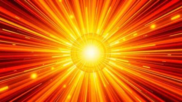 Vibrant sunburst for Illinois Retail Challenge Scholarship Competition