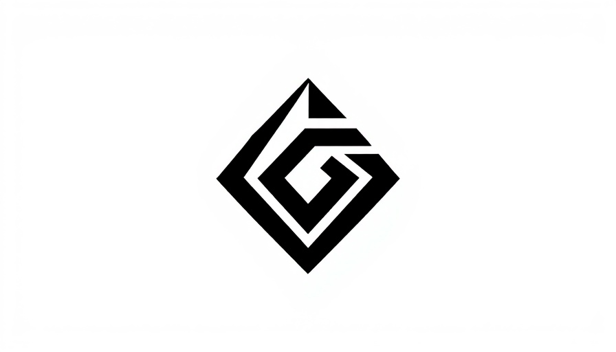 Savannah Bananas St. Louis logo, geometric black and white design.