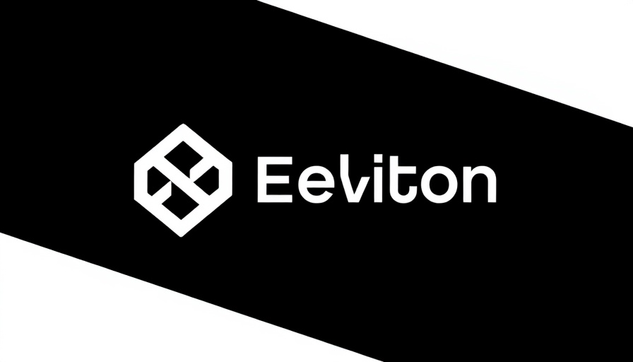 Stylized geometric logo symbol in black and white.