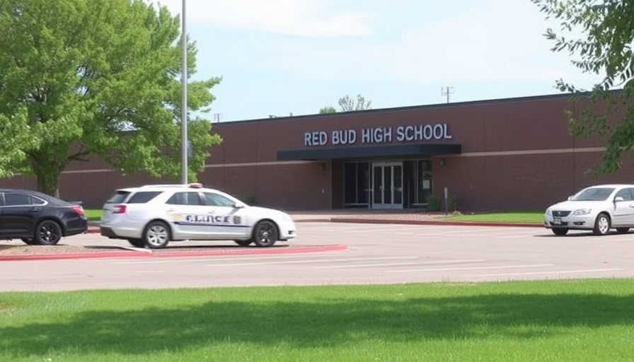 A school threat reported at Red Bud High School