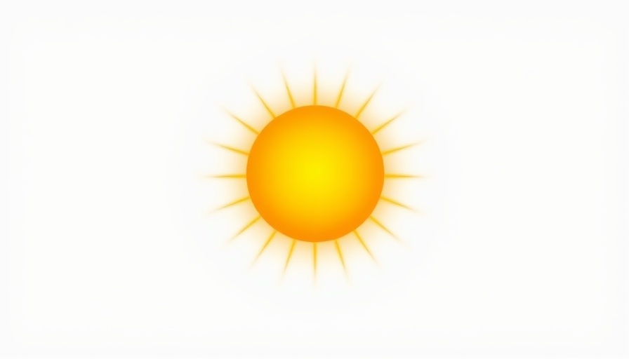 Vivid sun illustration for fall events at National Shrine.