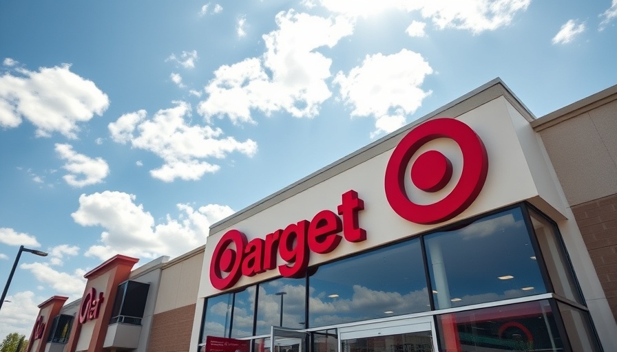 Target store exterior for the 2025 sustainability report.