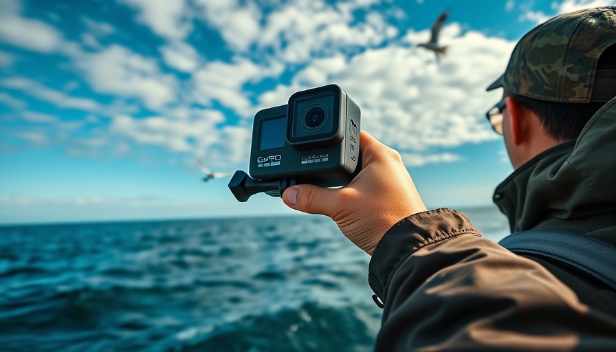 Prime Day Deals on GoPro camera used on a boat trip