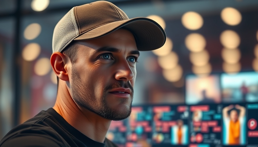 Video call interface over digital artwork grid, New Tech theme