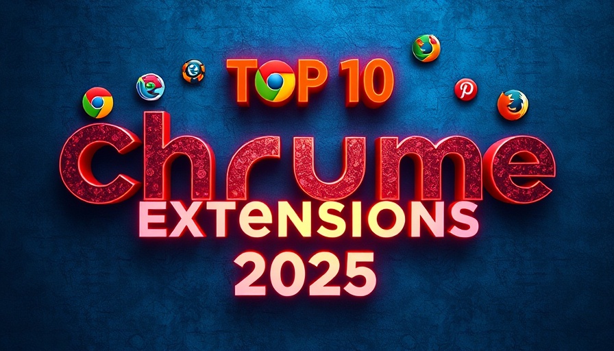 Best Chrome Extensions 2025 highlighted in bold with browser icons.