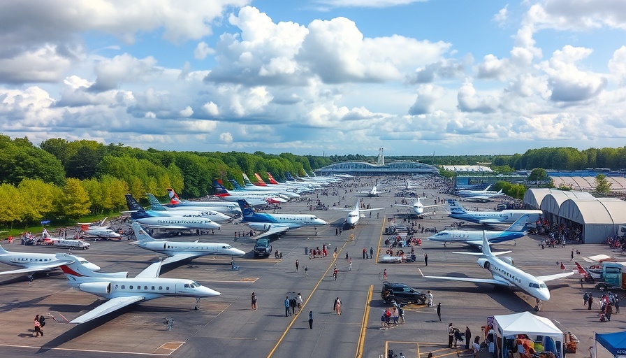 Private jets at NBAA-BACE 2025 showcase sustainability efforts