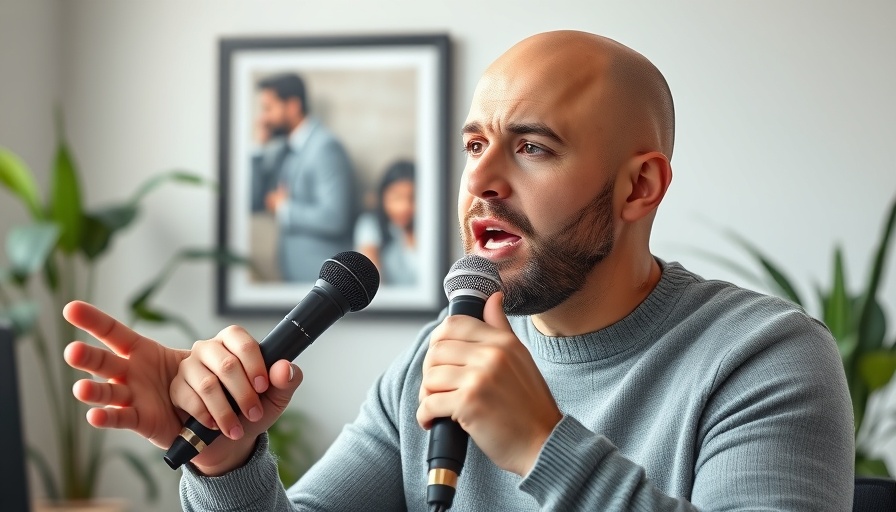 Man discussing budget-friendly Google Ads strategies.