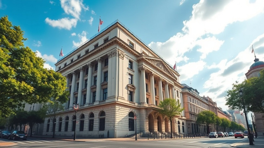 2025 SLH Awards Winners location, grand urban architecture, street view.