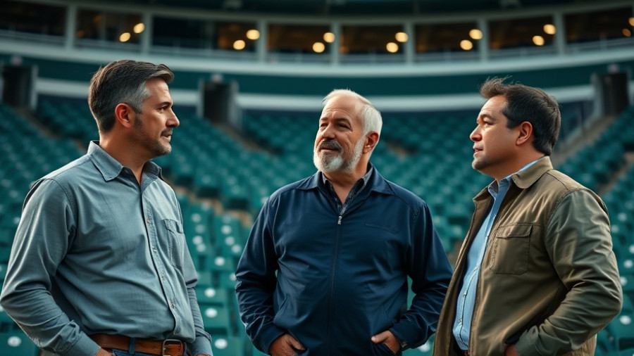 Mariners executives discussing off-season sustainability focus.