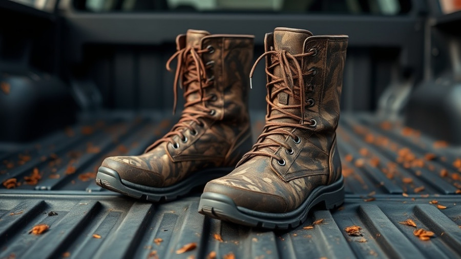 SITKA Back40 Boot with camouflage on truck bed - detailed review.