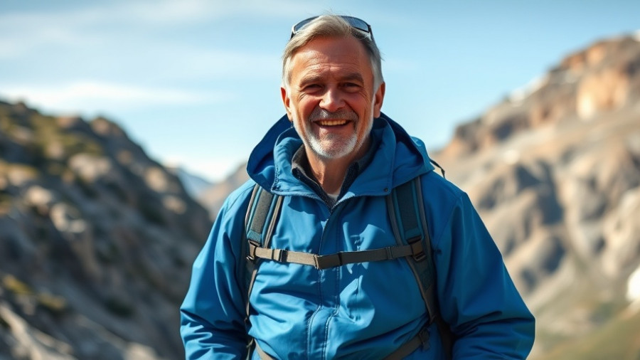 Gregory Kiro 24L Daypack Review: Man in mountain setting.