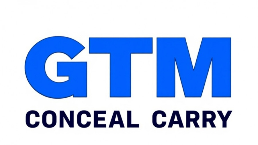 GTM Conceal Carry and Gun Tote’n Mamas logo in blue text.