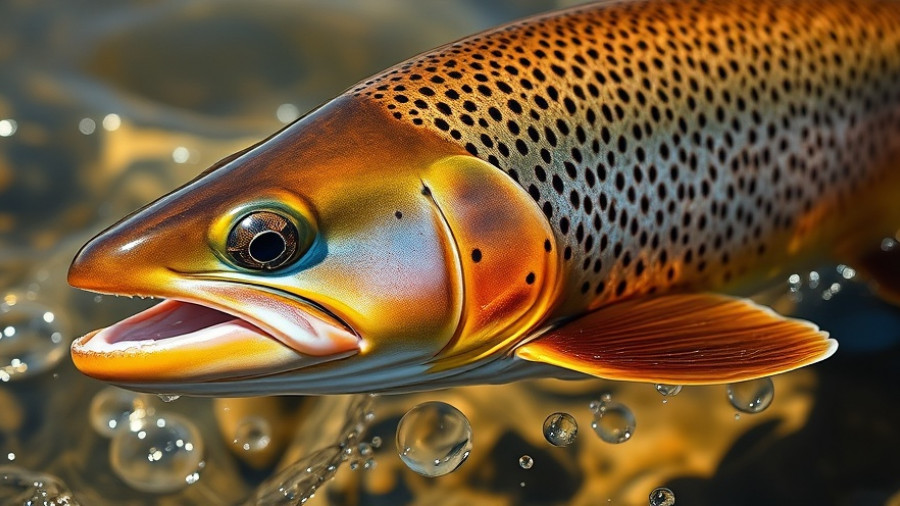 Catch-and-release trout fishing with vibrant brown trout.