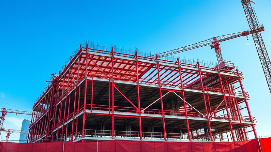 Building construction aligning with UNM Sustainability Plan.