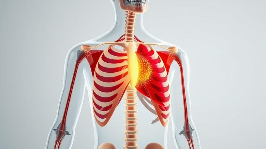 AI detects medical anomaly in human torso, highlighting AI innovation in healthcare.